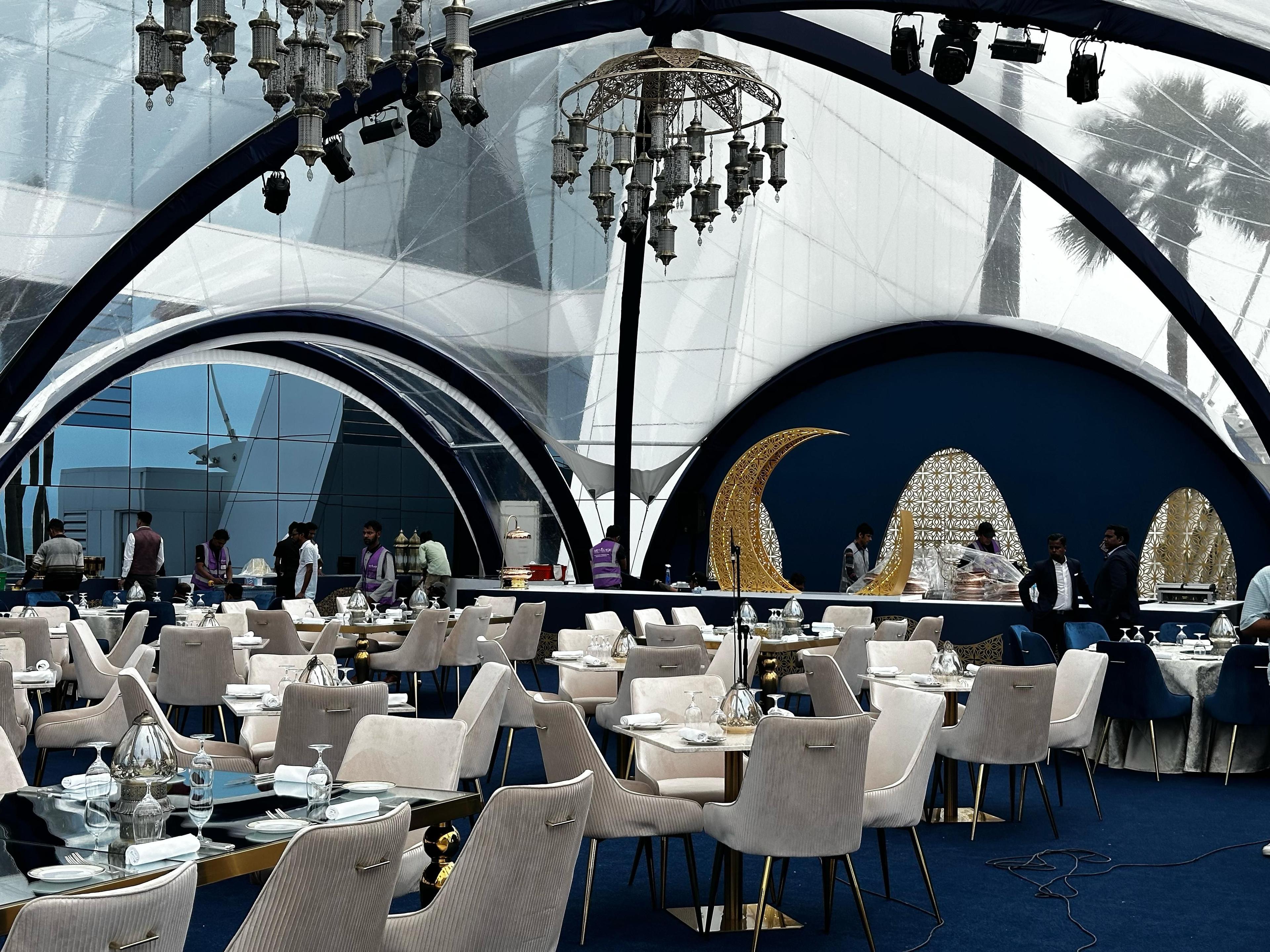 Ramadan iftar setup gallery 1