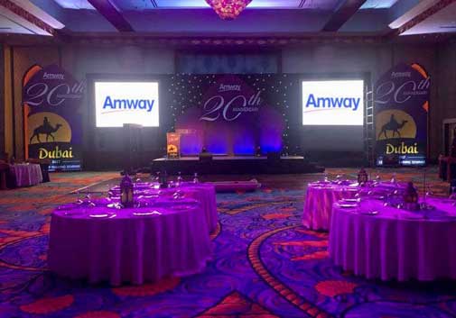 Our projects gallery of Amway 20th Anniversary